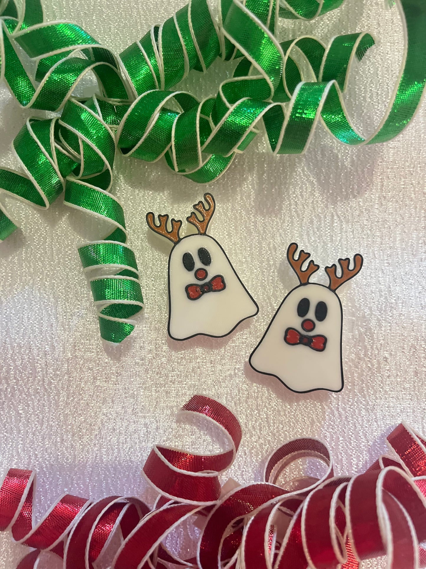 REINDEER GHOST | 3D STRAW TOPPER | WHOLESALE | SINGLE