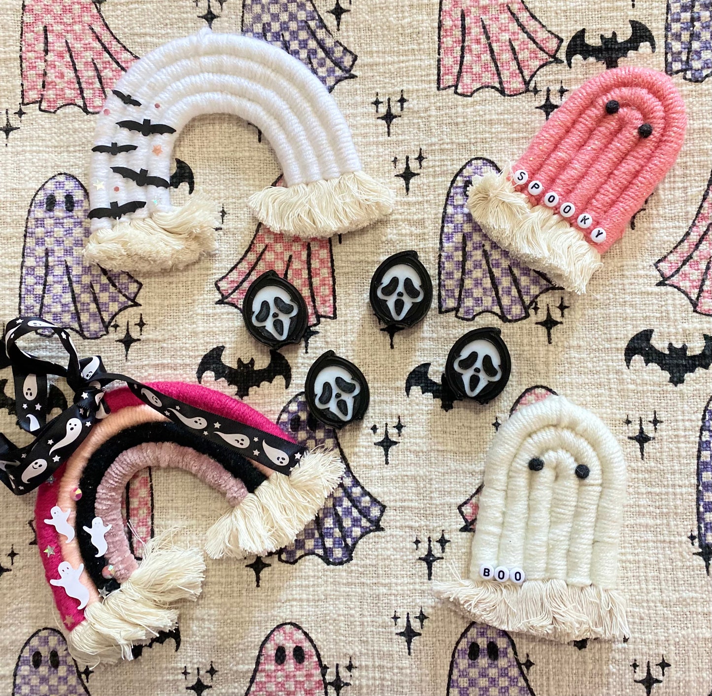 GHOST FACE | 3D STRAW TOPPER | WHOLESALE | SINGLE