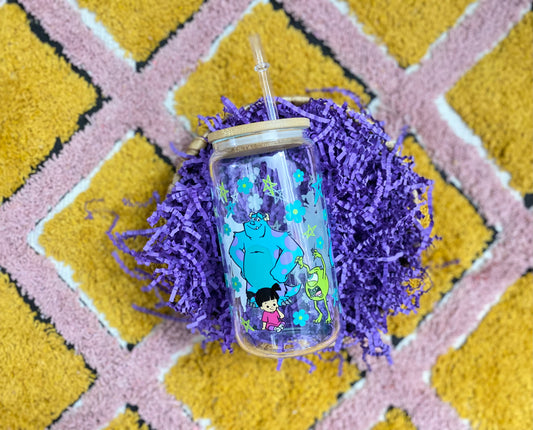 BOO AND FRIENDS | UV DTF | LIBBEY GLASS
