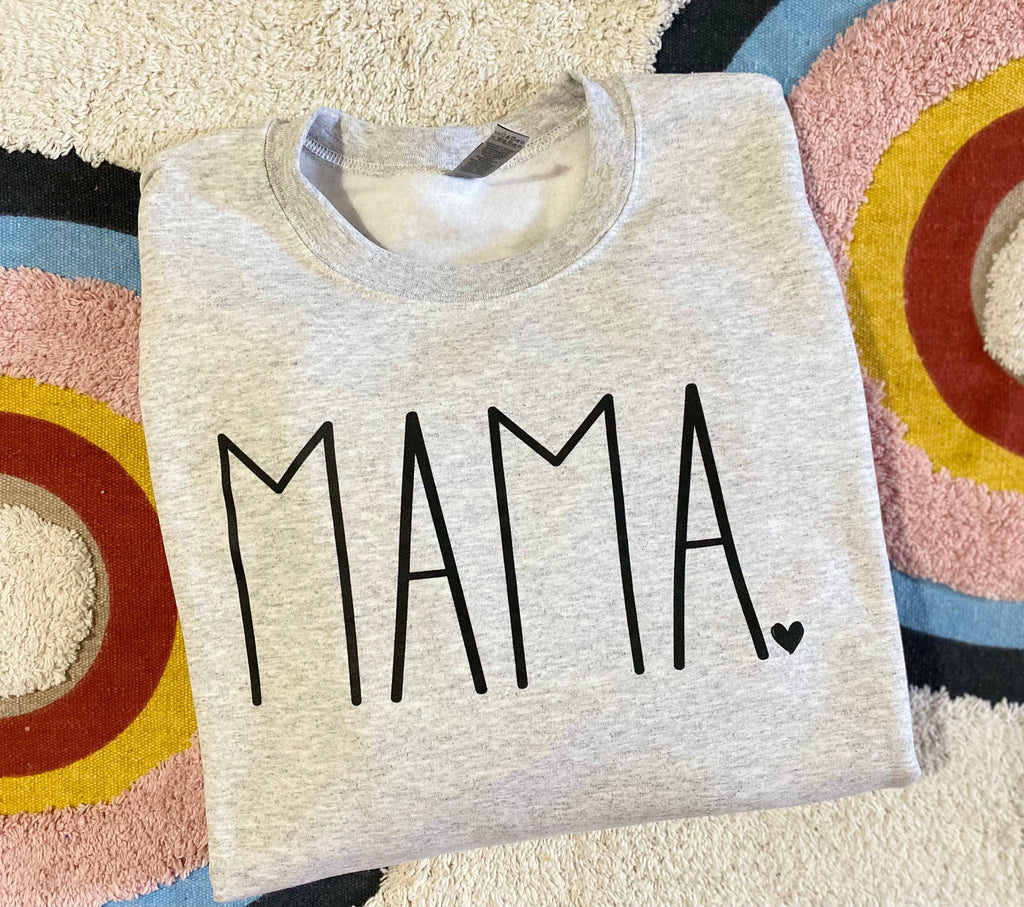 MAMA❤️| SLEEVE PRINT | SWEATSHIRT