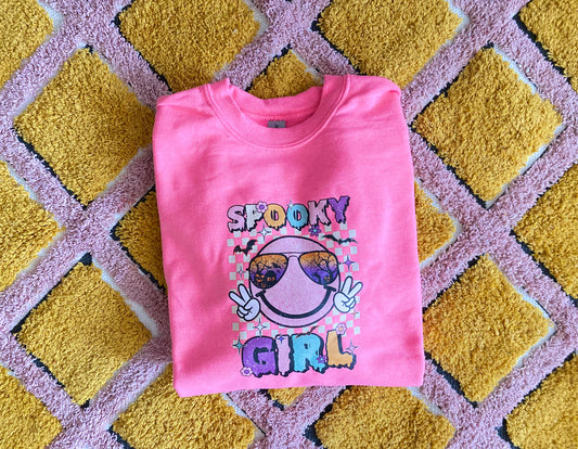 SPOOKY GIRL | YOUTH CREWNECK
