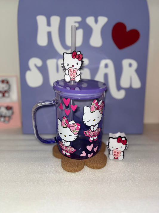 HK LOVE | 3D STRAW TOPPER | SINGLE