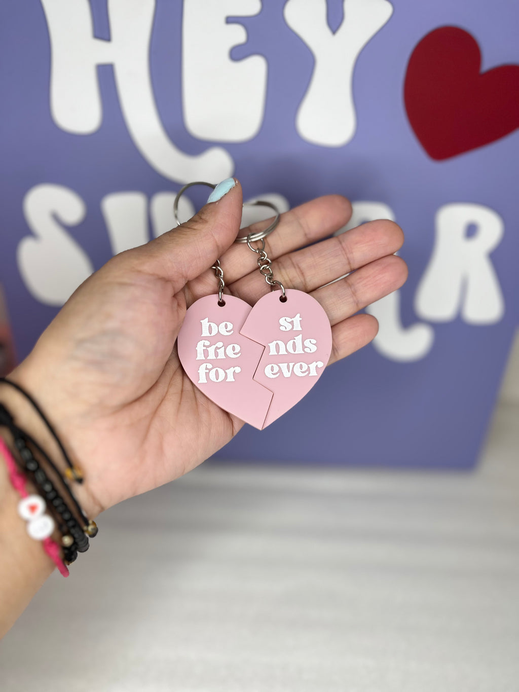 BEST FRIEND KEYCHAINS | MORE COLORS