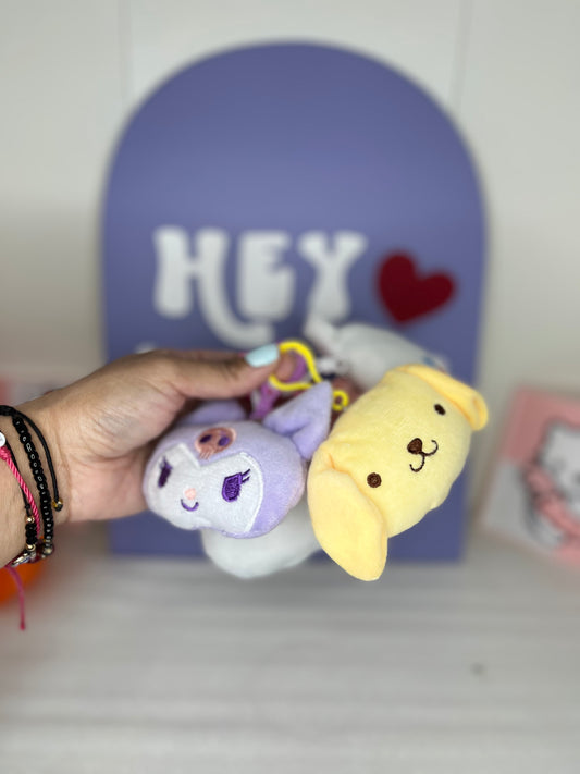 FRIENDS PLUSH KEYCHAINS