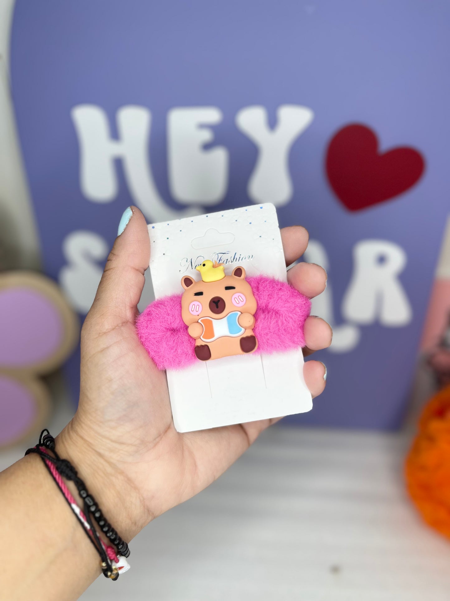 CAPYBARA DUCK HAIR CLIPS