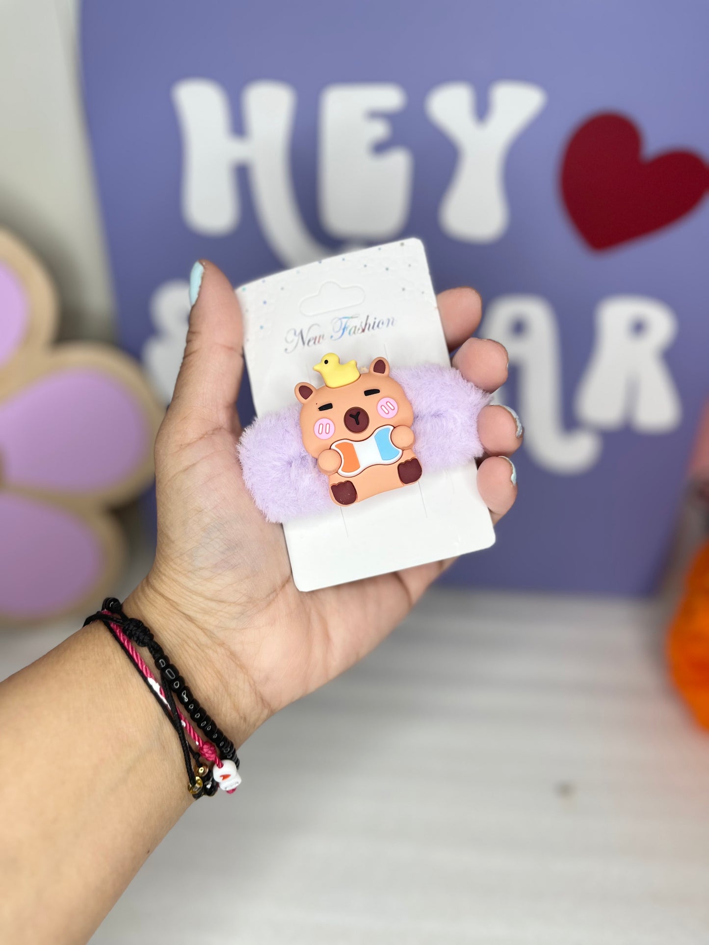 CAPYBARA DUCK HAIR CLIPS