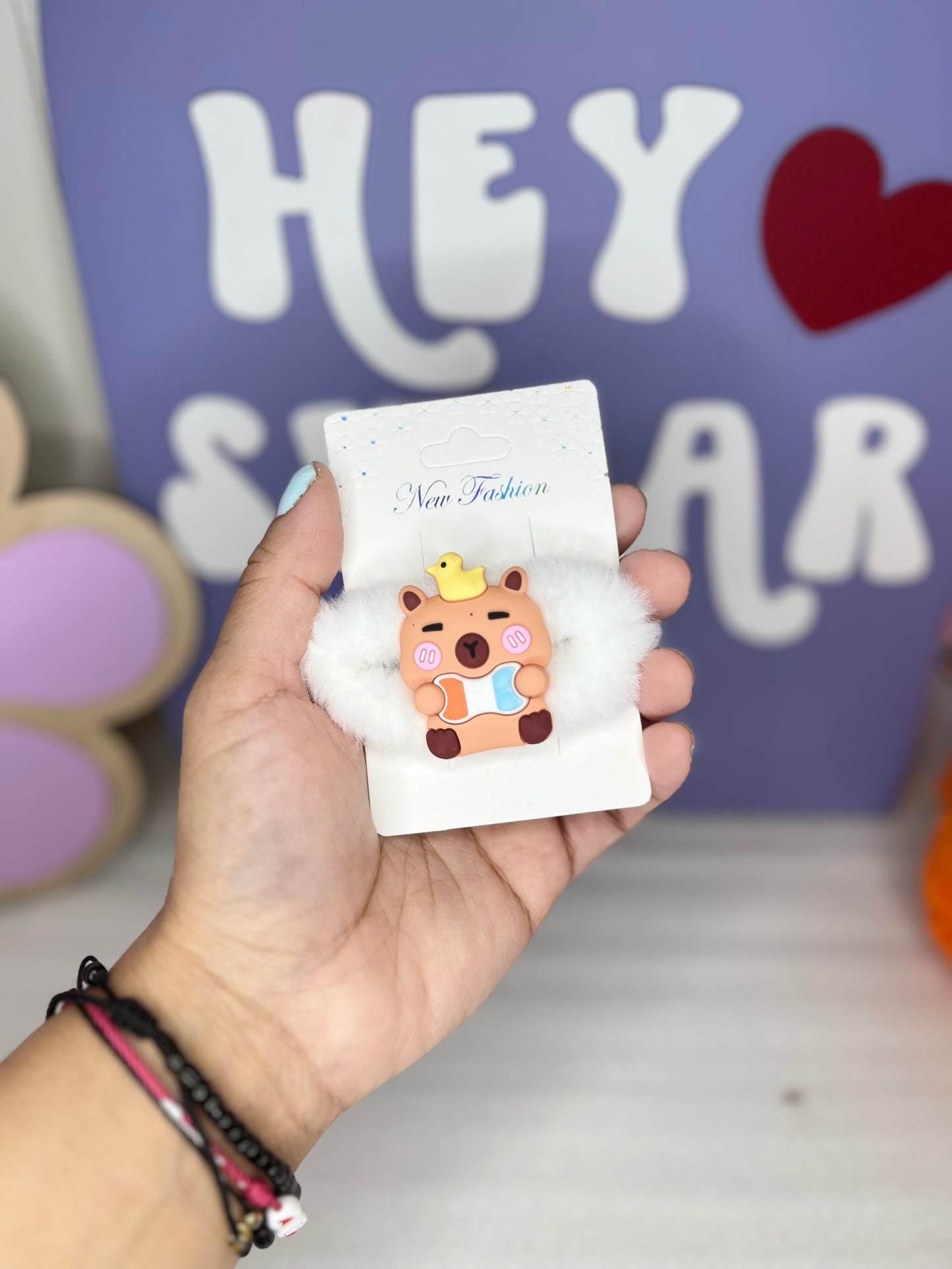 CAPYBARA DUCK HAIR CLIPS