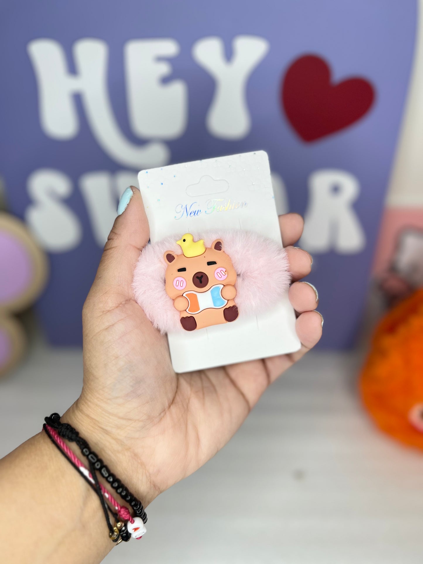 CAPYBARA DUCK HAIR CLIPS