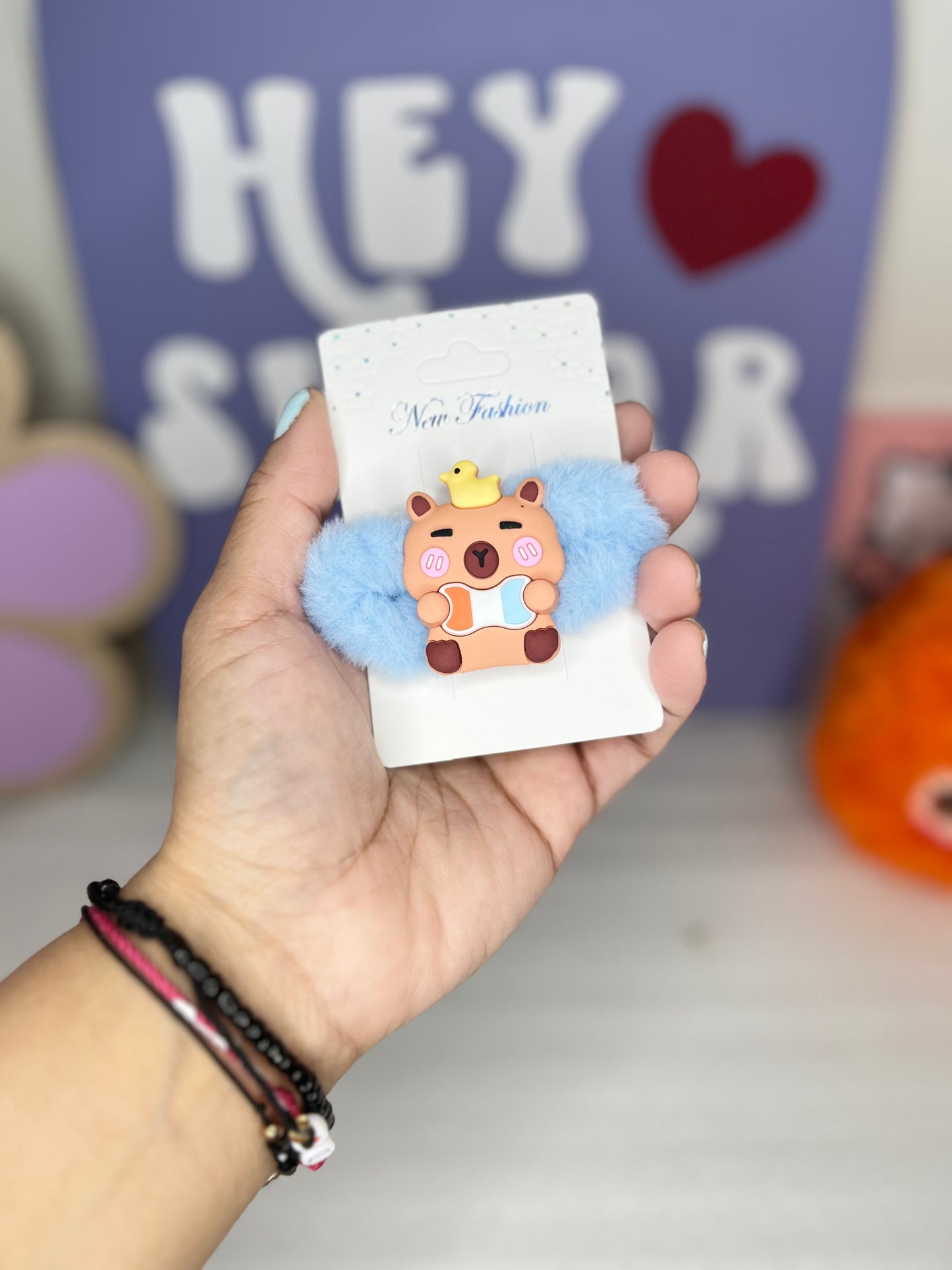 CAPYBARA DUCK HAIR CLIPS