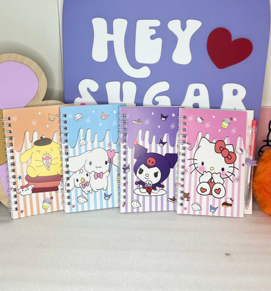 SANRIO FRIENDS|  NOTEBOOK | STATIONARY