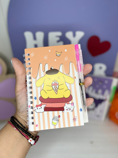 SANRIO FRIENDS|  NOTEBOOK | STATIONARY