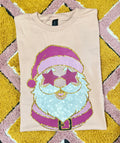 GLITTER SANTA | T-SHIRT | CHRISTMAS | YOUTH