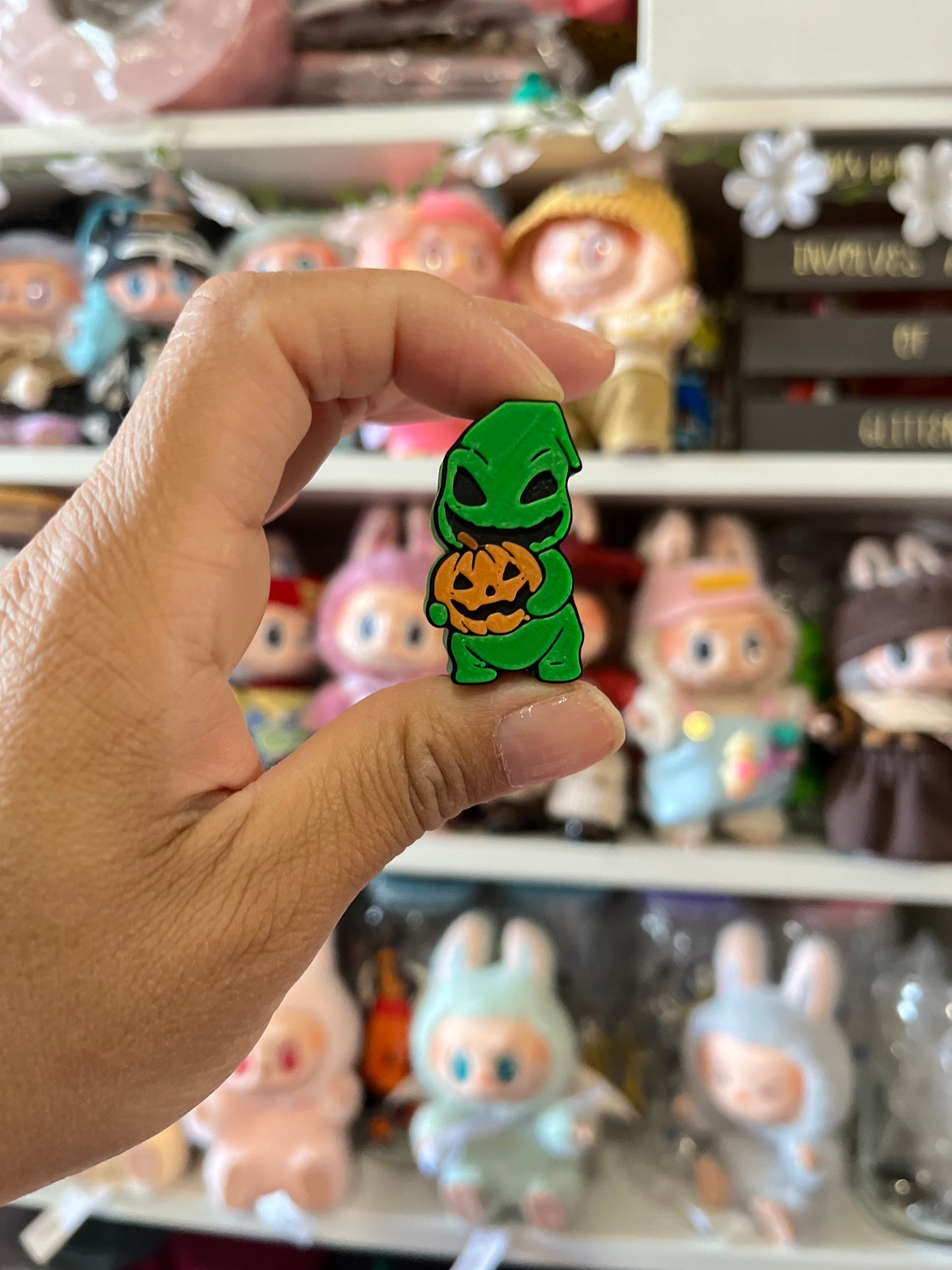 EVIL GREEN | 3D STRAW TOPPER | WHOLESALE | SINGLE