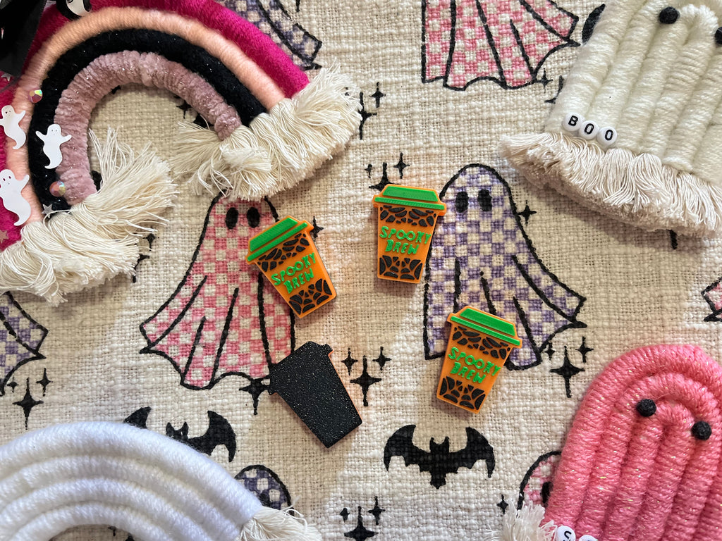 SPOOKY BREW | 3D STRAW TOPPER | SINGLE
