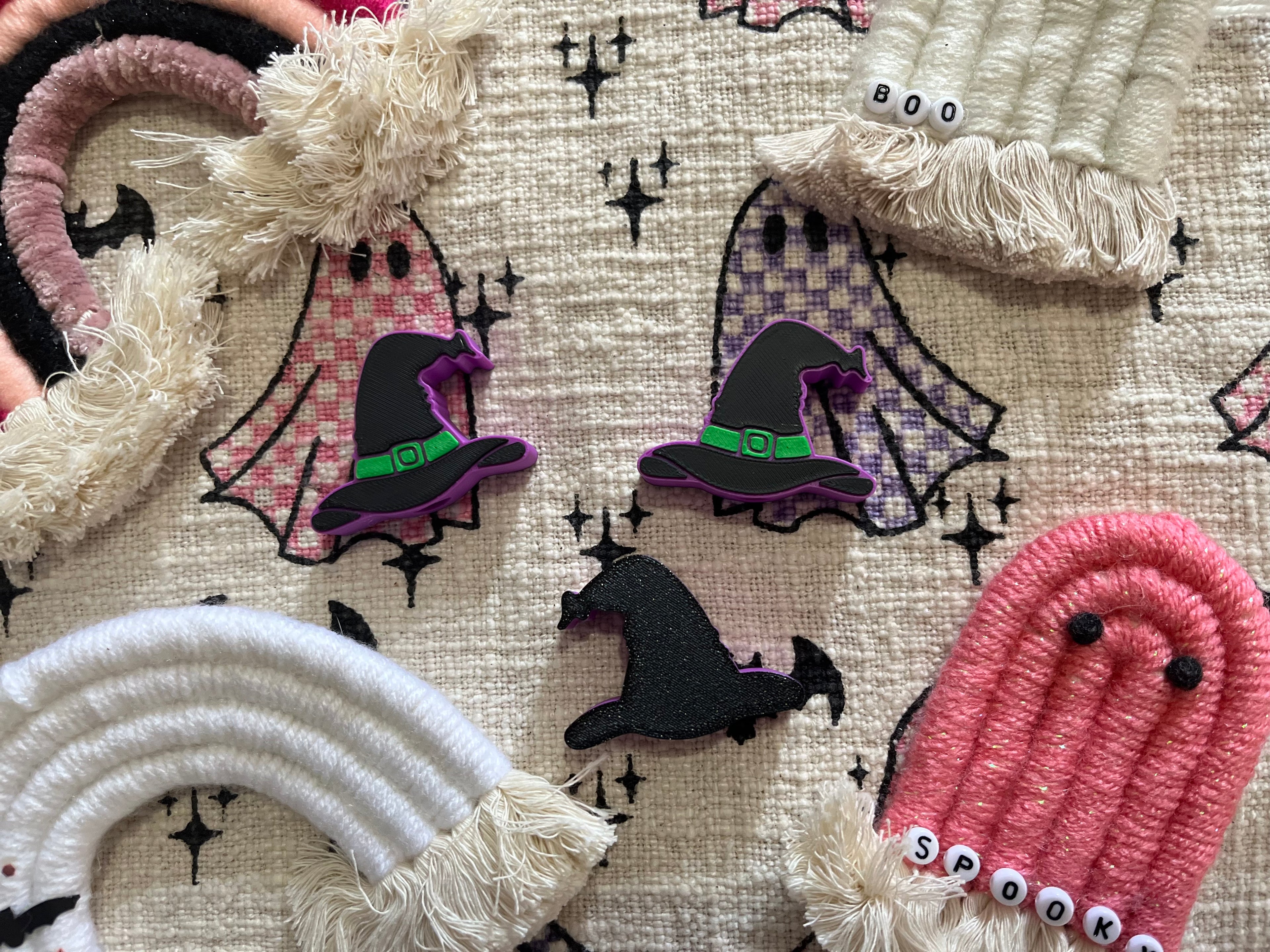 WITCH HAT | 3D STRAW TOPPER | SINGLE