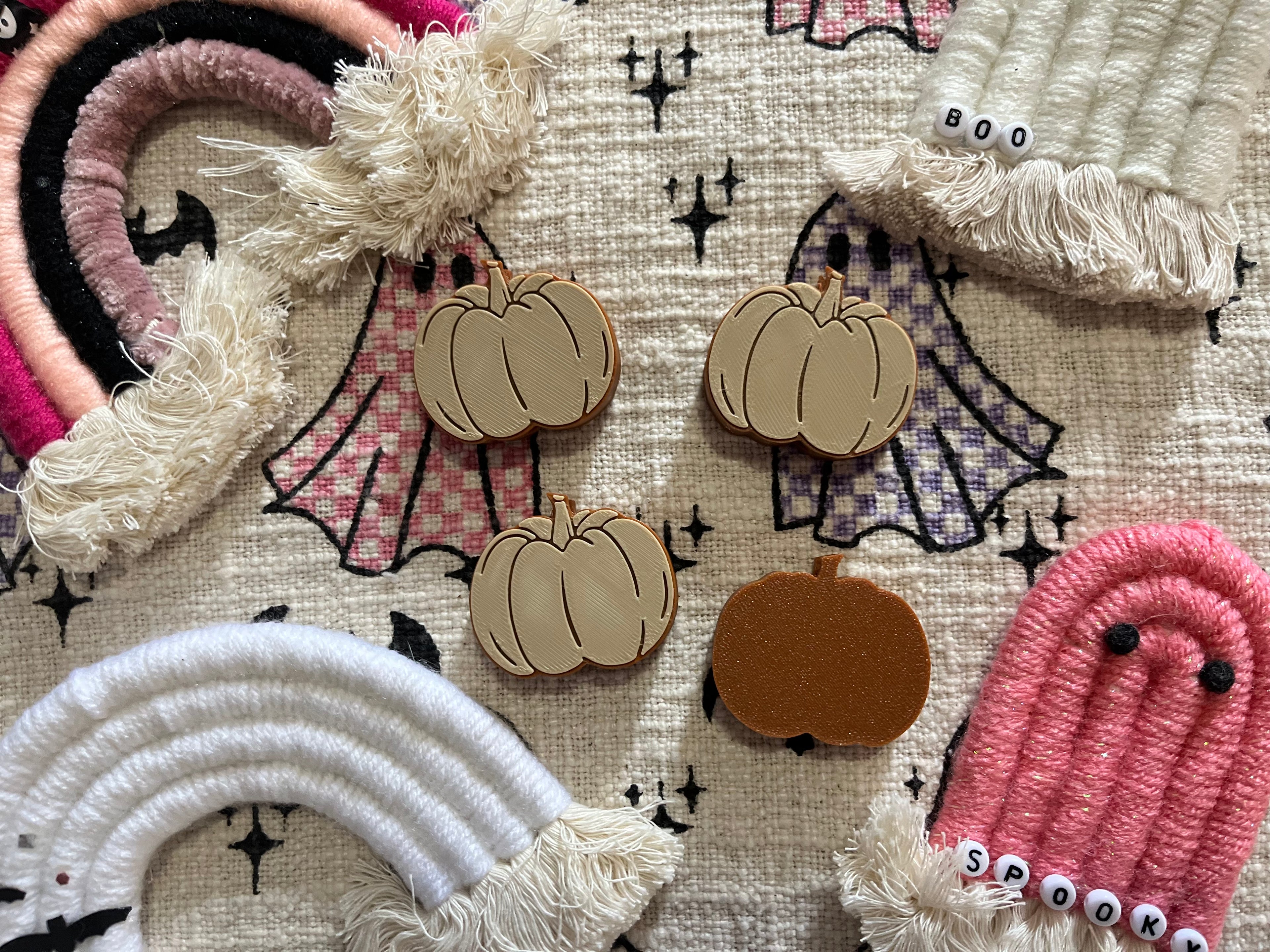 PUMPKIN | 3D STRAW TOPPER | SINGLE