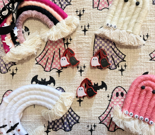 CHERRY GHOST | 3D STRAW TOPPER | WHOLESALE | SINGLE