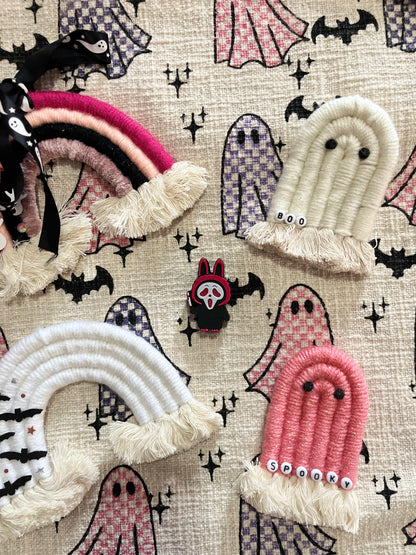 MONSTER GHOST FACE| 3D STRAW TOPPER | WHOLESALE | SINGLE