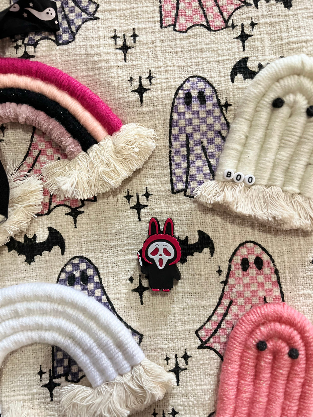 MONSTER GHOST FACE| 3D STRAW TOPPER | WHOLESALE | SINGLE