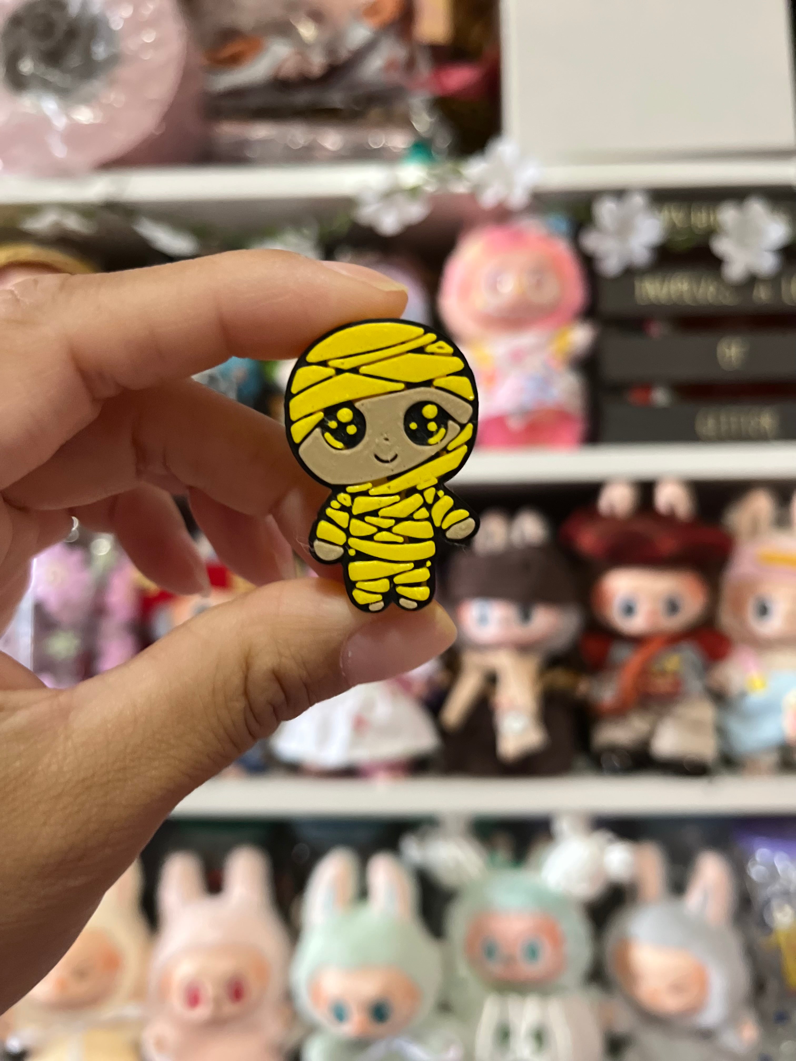 MUMMY | 3D STRAW TOPPER | SINGLE