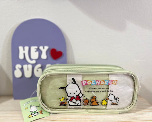 POCHA | GREEN PENCIL CASE | BACK TO SCHOOL