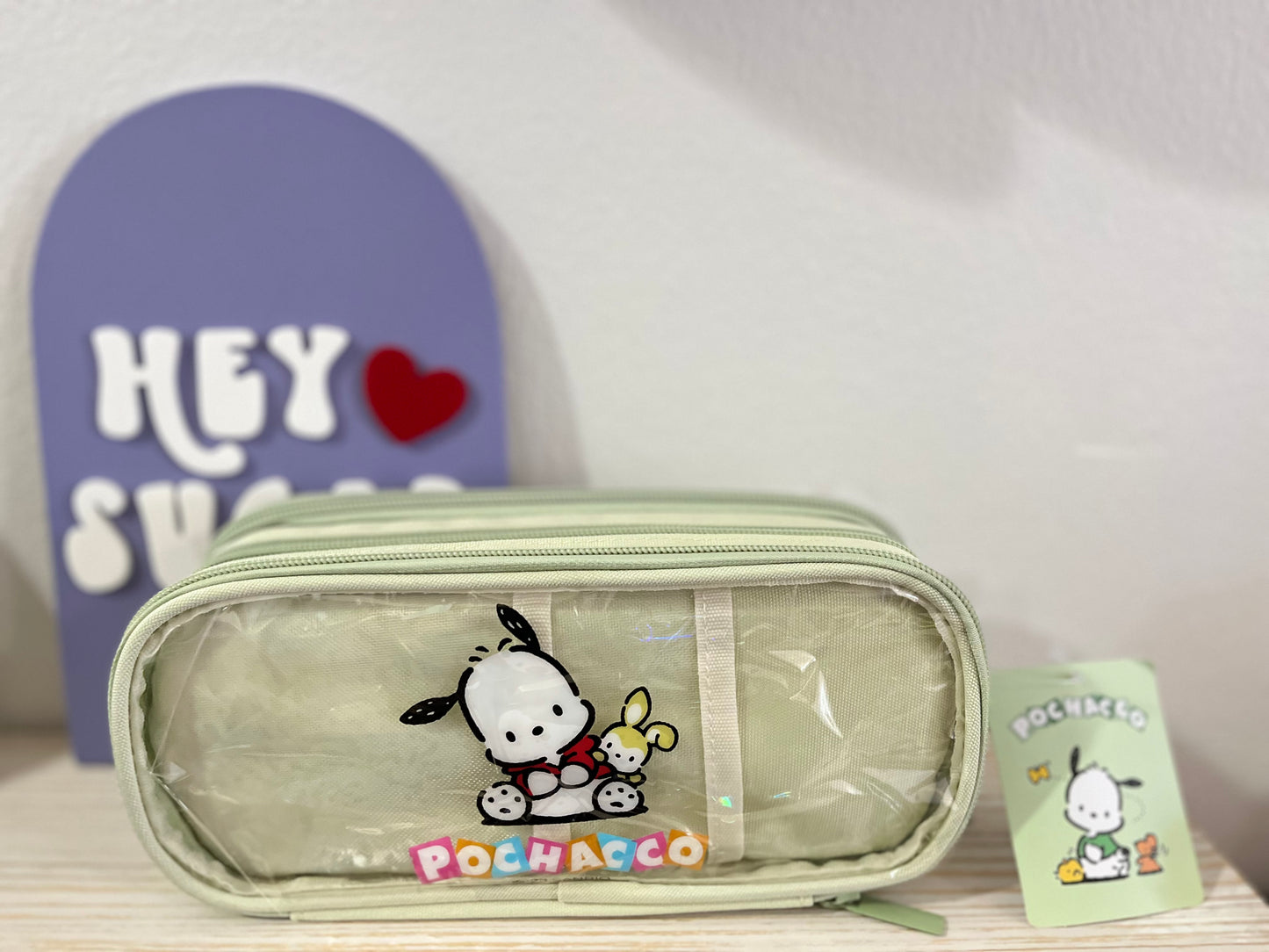 POCHA | GREEN PENCIL CASE | BACK TO SCHOOL
