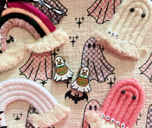 GHOST DOG | 3D STRAW TOPPER | WHOLESALE | SINGLE