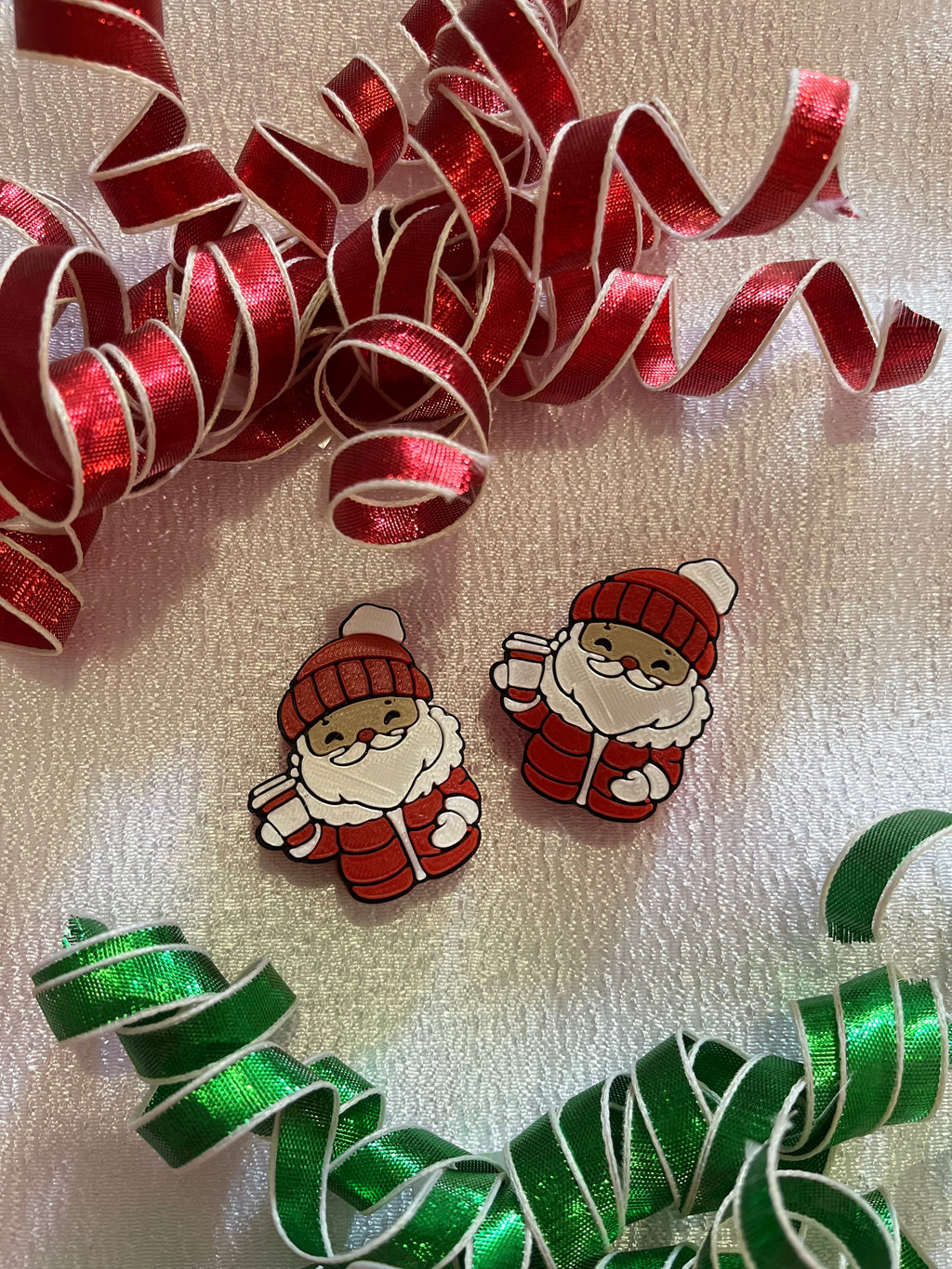 SANTA | 3D STRAW TOPPER | SINGLE