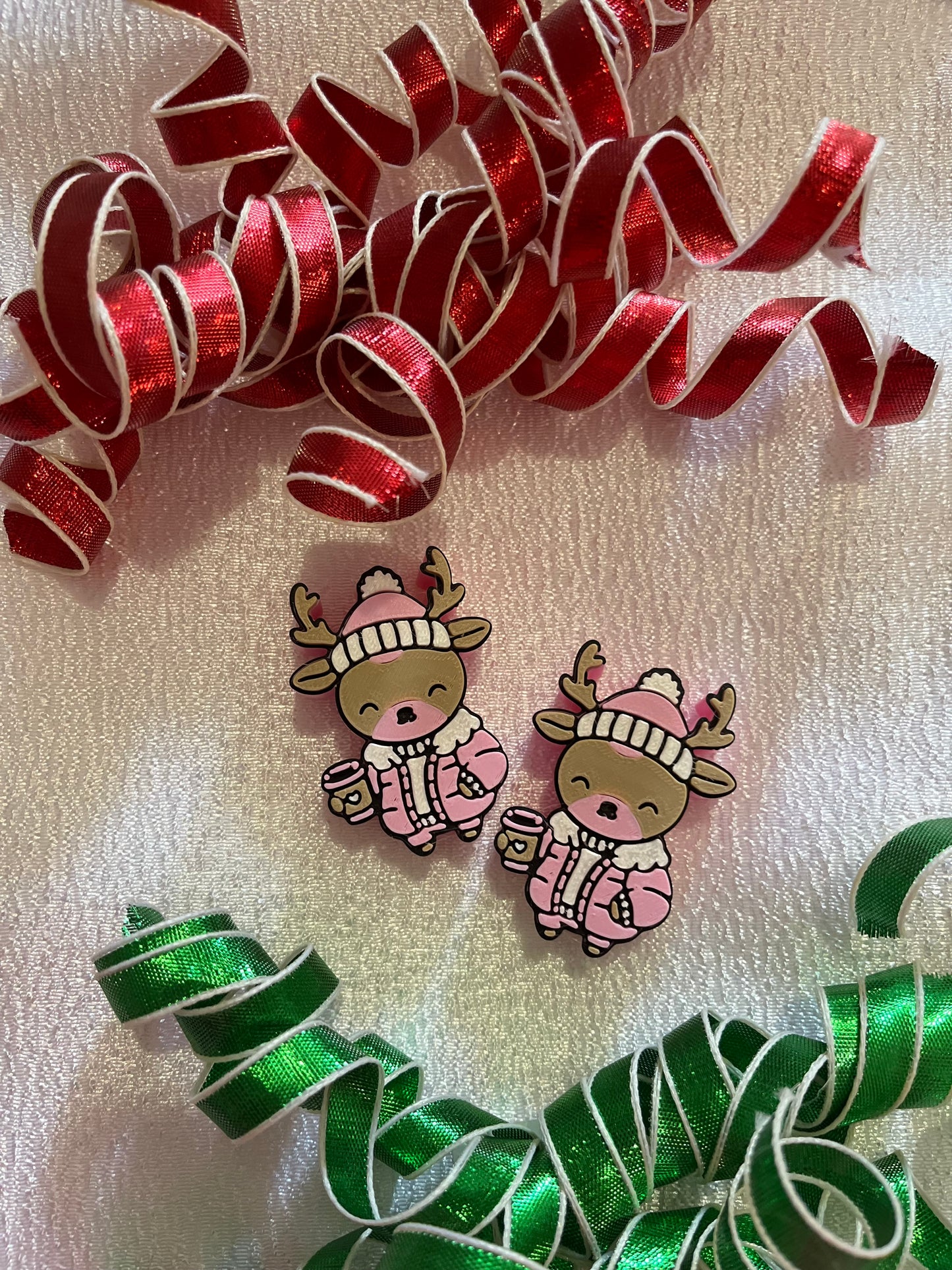 REINDEER | 3D STRAW TOPPER | WHOLESALE | SINGLE