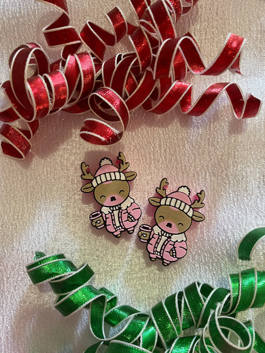 REINDEER | 3D STRAW TOPPER | WHOLESALE | SINGLE