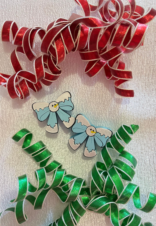 SNOW COQUETTE | 3D STRAW TOPPER | WHOLESALE | SINGLE