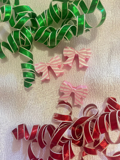 COQUETTE CANDY CANE | 3D STRAW TOPPER | WHOLESALE | SINGLE