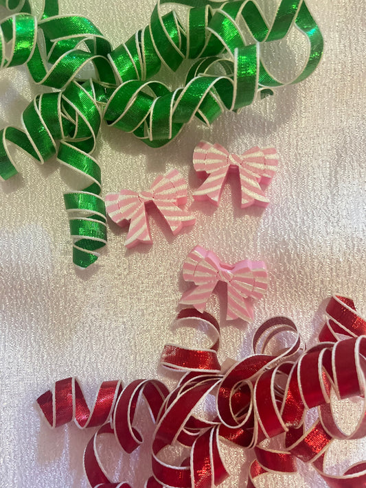 COQUETTE CANDY CANE | 3D STRAW TOPPER | WHOLESALE | SINGLE