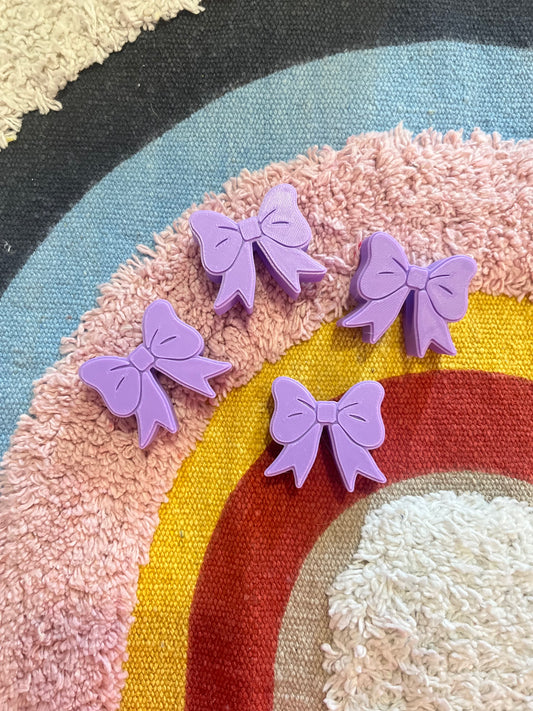 COQUETTE PURPLE | 3D STRAW TOPPER | WHOLESALE | SINGLE