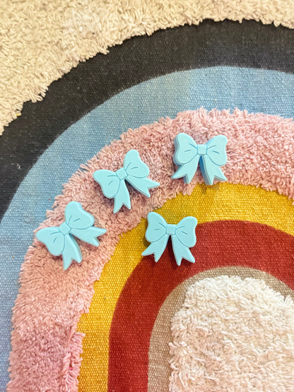 COQUETTE BLUE | 3D STRAW TOPPER | WHOLESALE | SINGLE