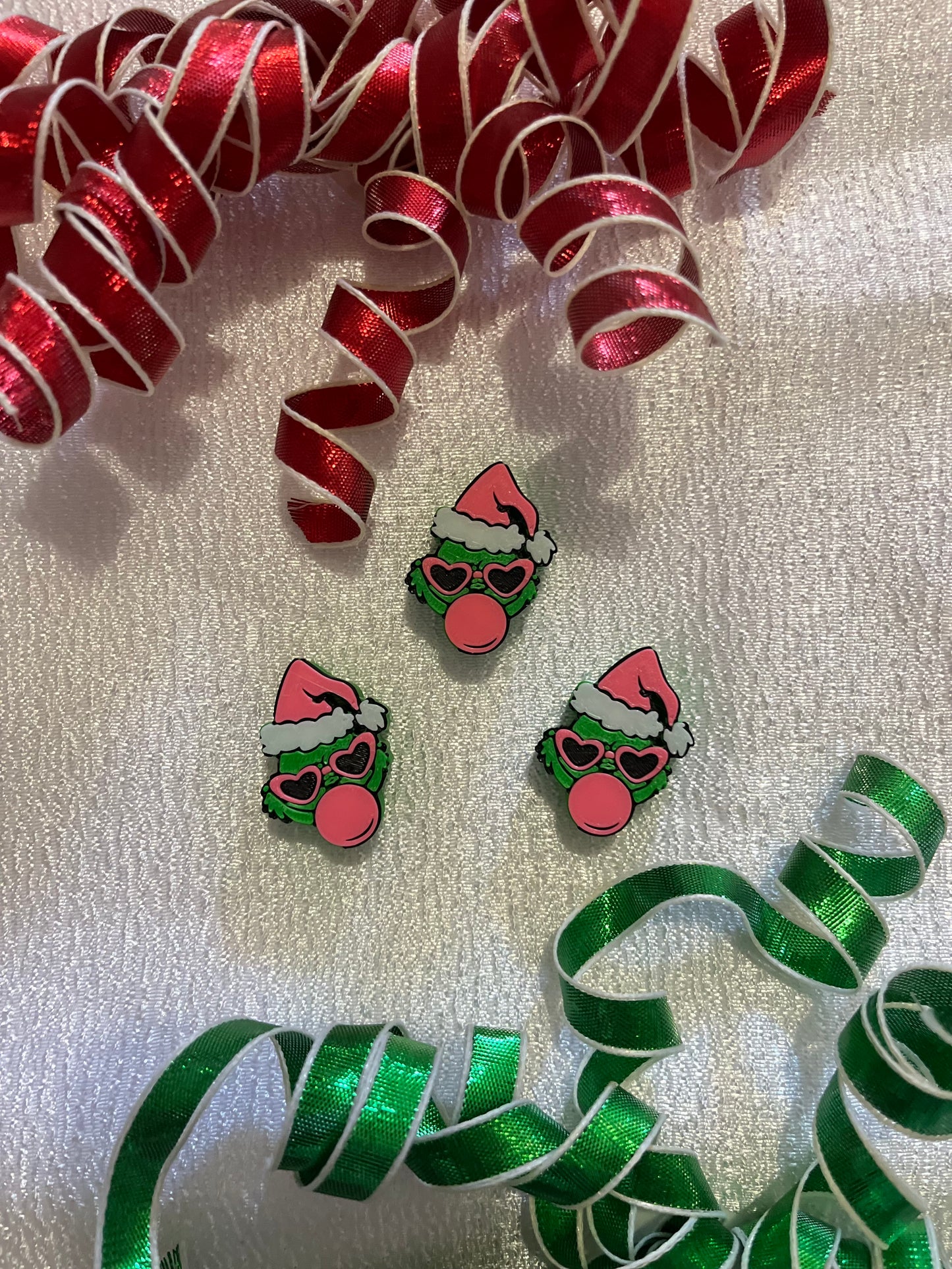 PINK GRINCH | 3D STRAW TOPPER | WHOLESALE | SINGLE