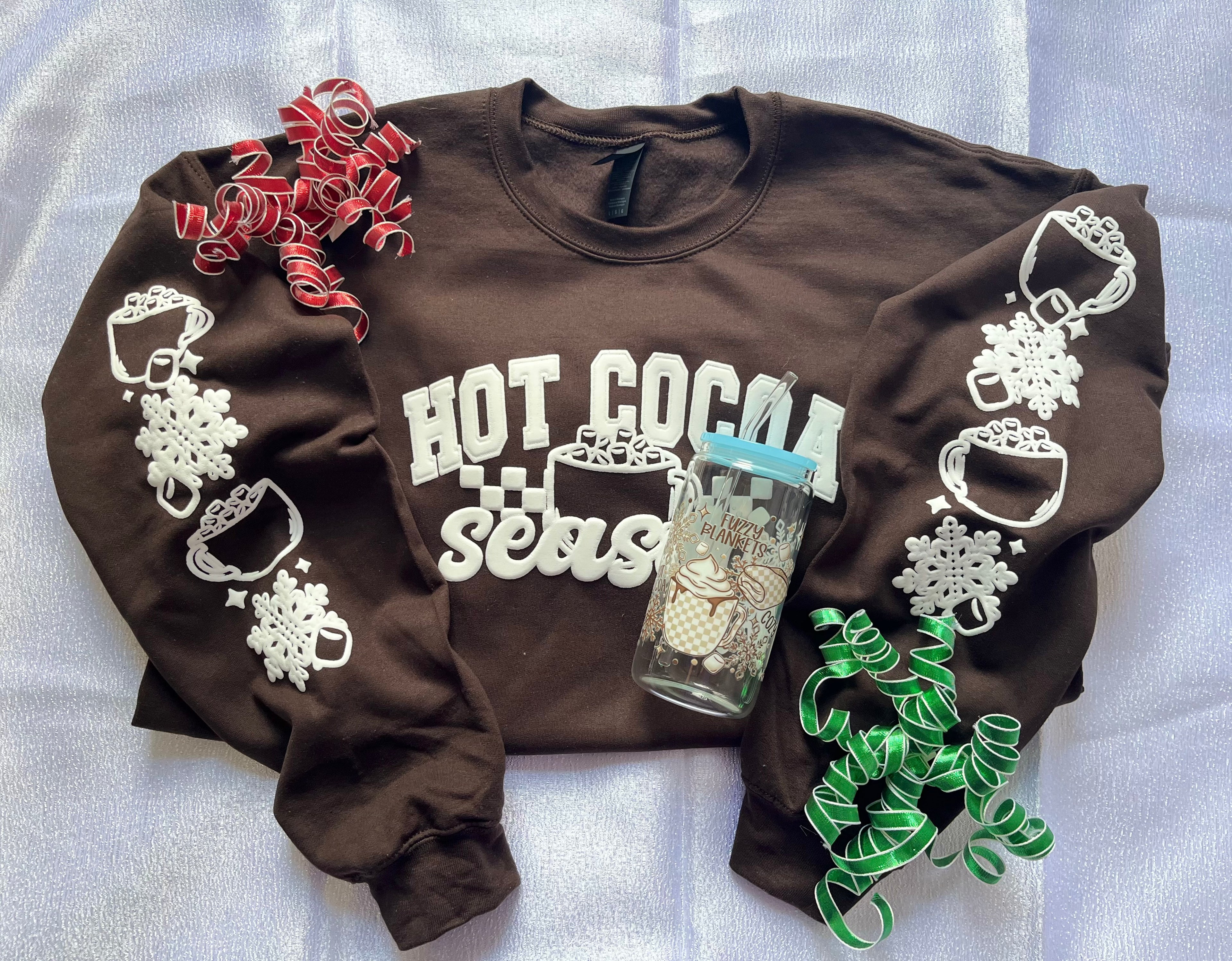 HOT COCO | SWEATSHIRT | LIBBEY GLASS | SET