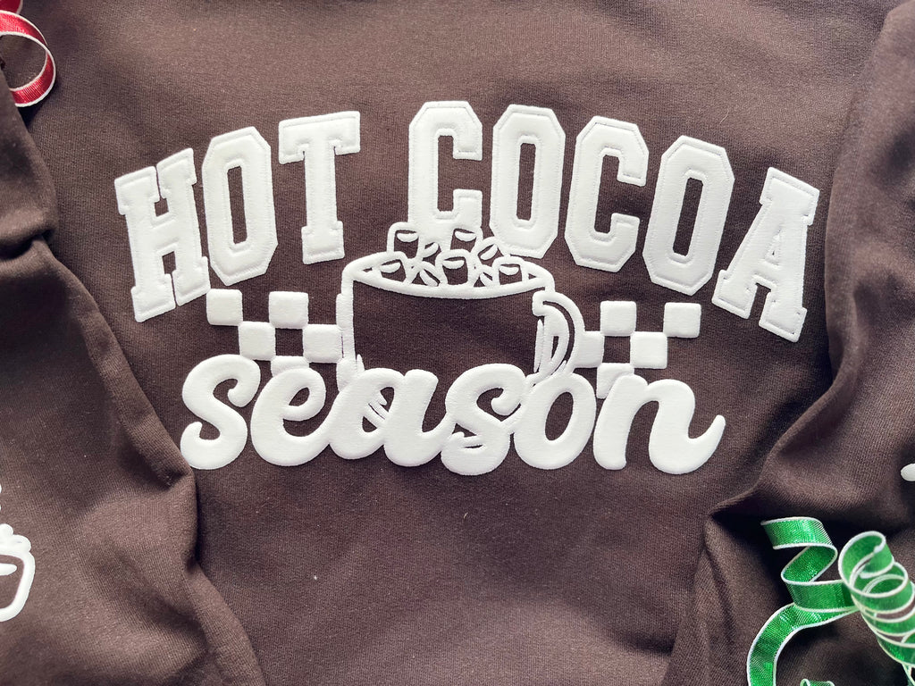 HOT COCO | SWEATSHIRT | LIBBEY GLASS | SET