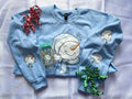SNOWMAN | SWEATSHIRT | LIBBEY GLASS | SET