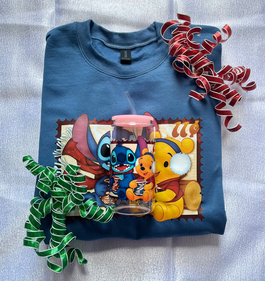 ALIEN-BEAR | SWEATSHIRT | LIBBEY GLASS