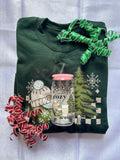 COZY & COMFY | SWEATSHIRT | LIBBEY GLASS | SET