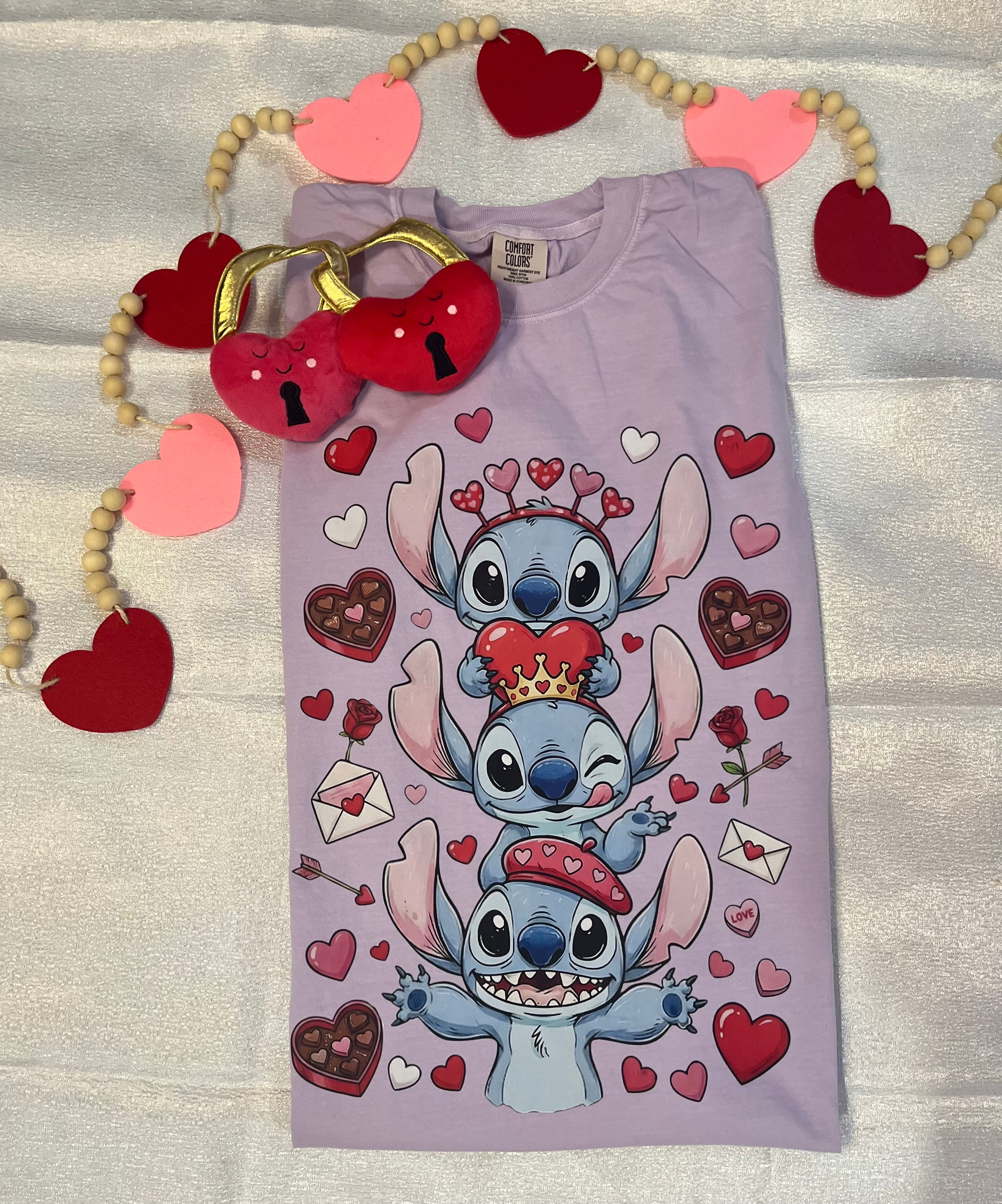 ALIEN HEARTS| T-SHIRT | VALENTINES DAY