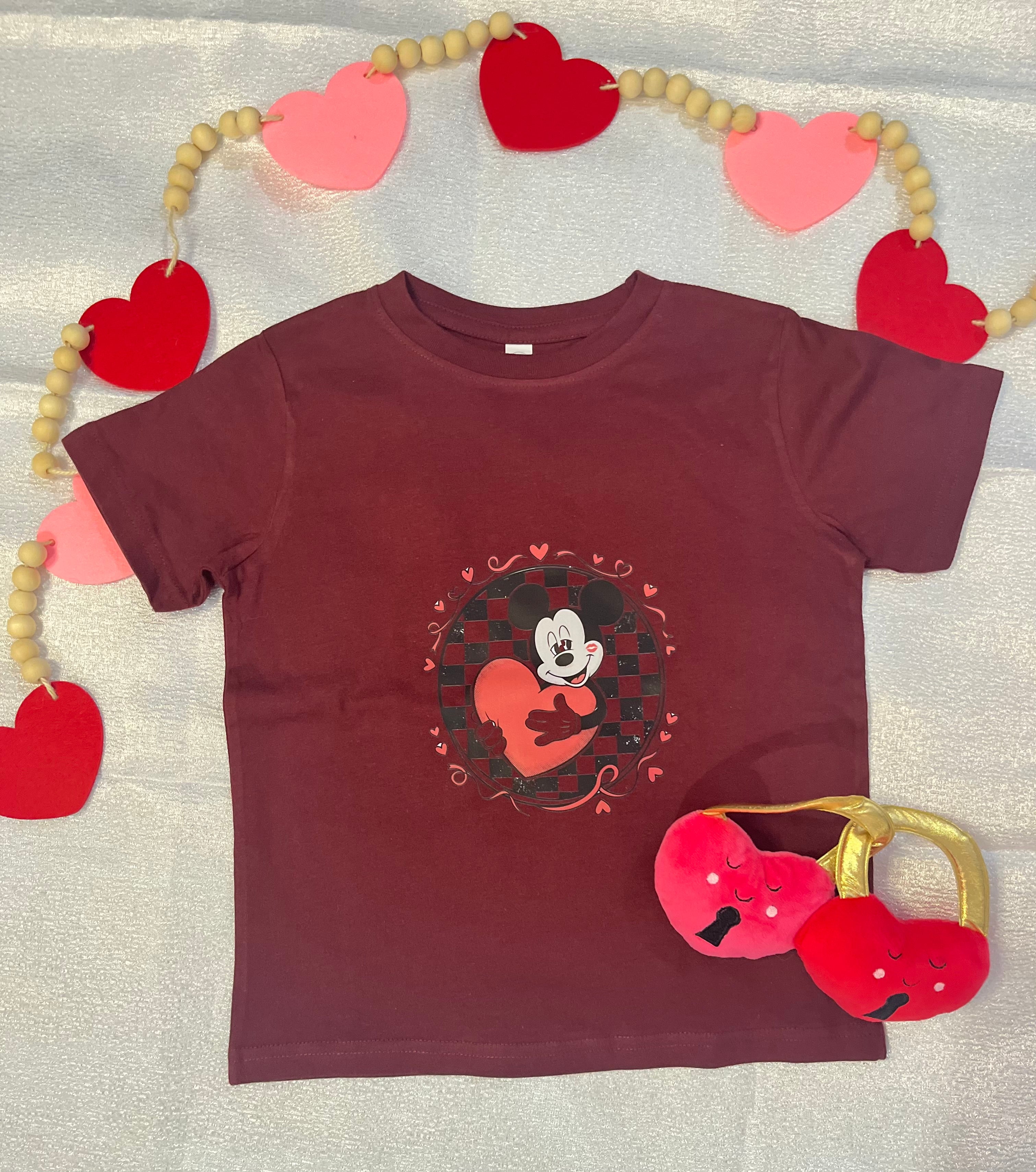 MOUSE BOY | T-SHIRT | TODDLER | VALENTINES DAY