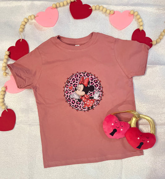MOUSE GIRL| T-SHIRT | TODDLER | VALENTINES DAY