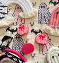 GHOST PUMPKIN STRAW TOPPERS