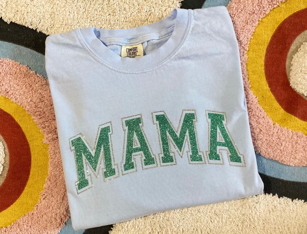 MAMA BLUE T-SHIRT