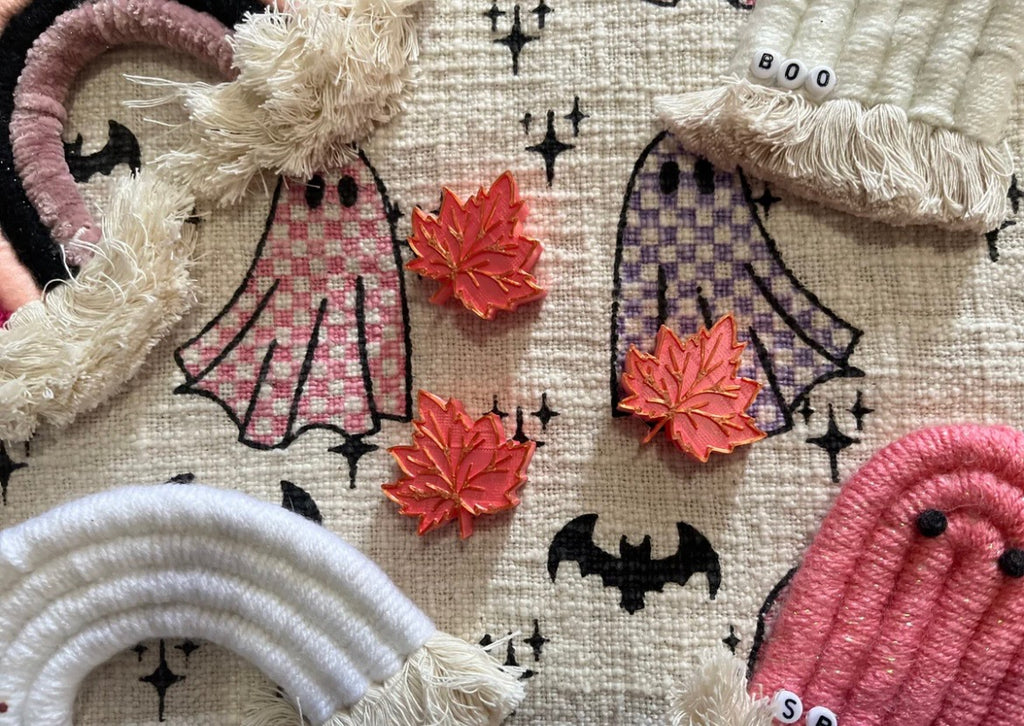 LEAF STRAW TOPPERS