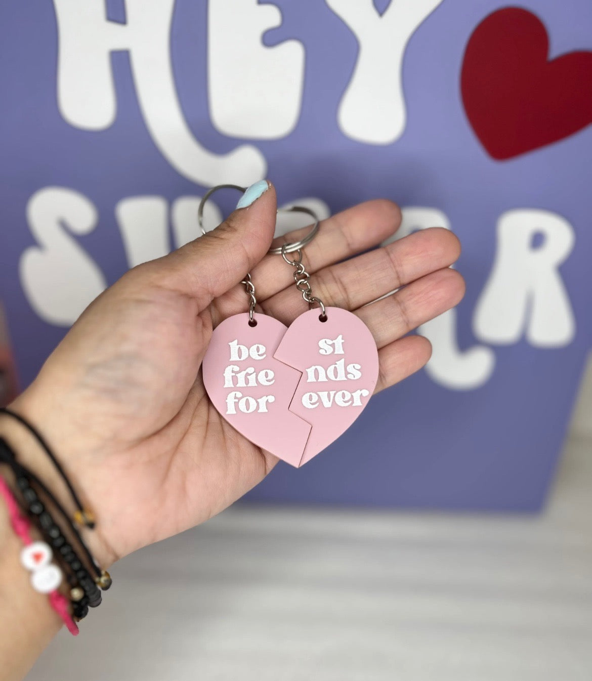 BEST FRIEND 3D KEYCHAINS