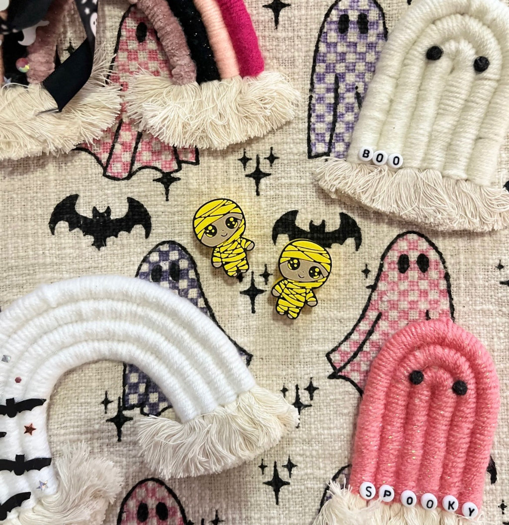 MUMMY 3D STRAW TOPPERS