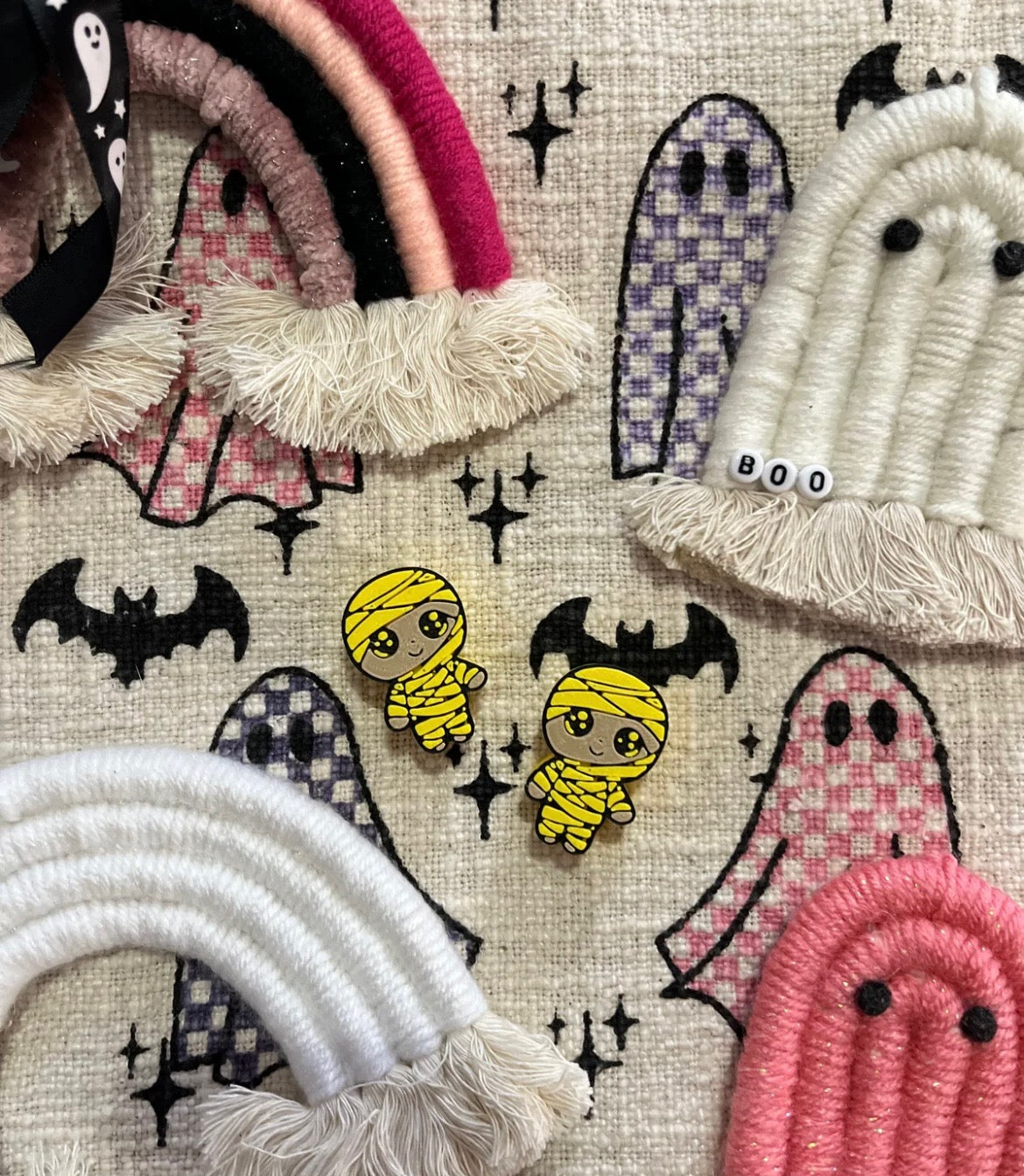 MUMMY 3D STRAW TOPPERS